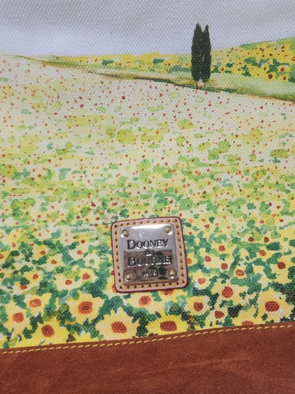 NEW Dooney & Burke Sunflower Tote - Picture 3 of 5